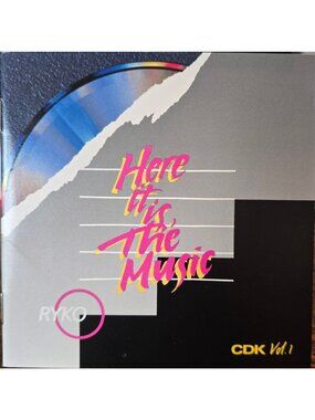 Here It Is The Music CDK Vol. 1 Compilation CD By RykoDisc 1988  - 37861cd